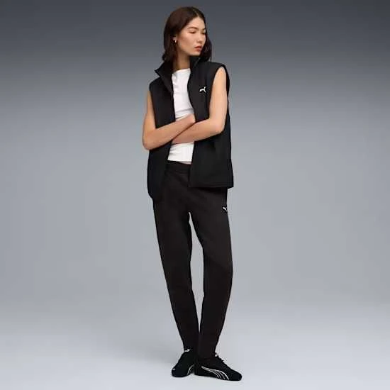 Puma Kelnės Moterims Ess Elevated Sweatpants Fl Juodas 688101 01