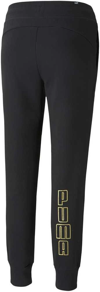 Puma Kelnės Moterims Holiday Pants Fl Juodas 589553 01