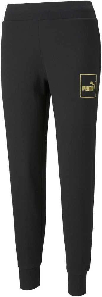 Puma Kelnės Moterims Holiday Pants Fl Juodas 589553 01