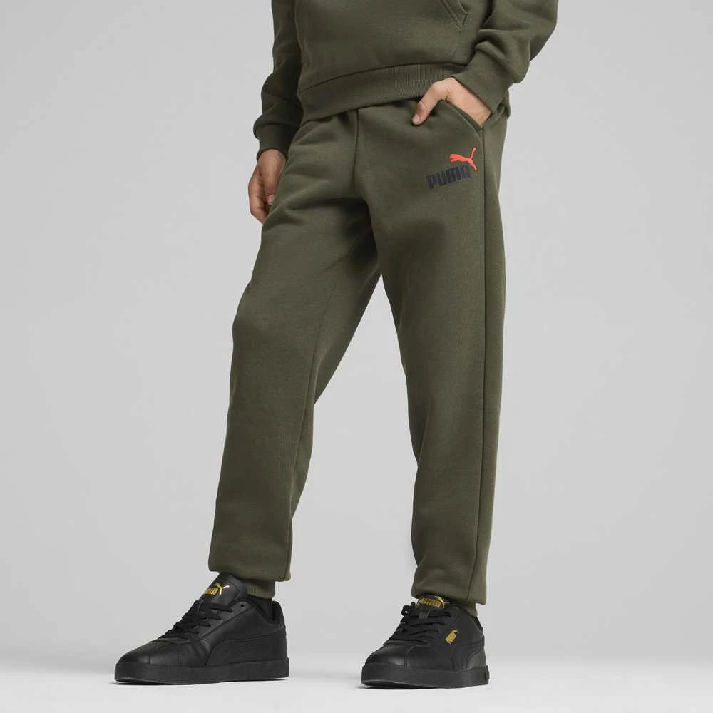 Puma Kelnės Paaugliams Ess + 2 Col Logo Pants Fl Khaki 586988 77