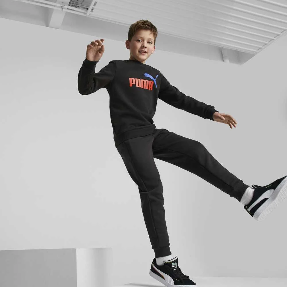 Puma Kelnės Paaugliams Ess + 2 Col Logo Pants Juodas 586988 61