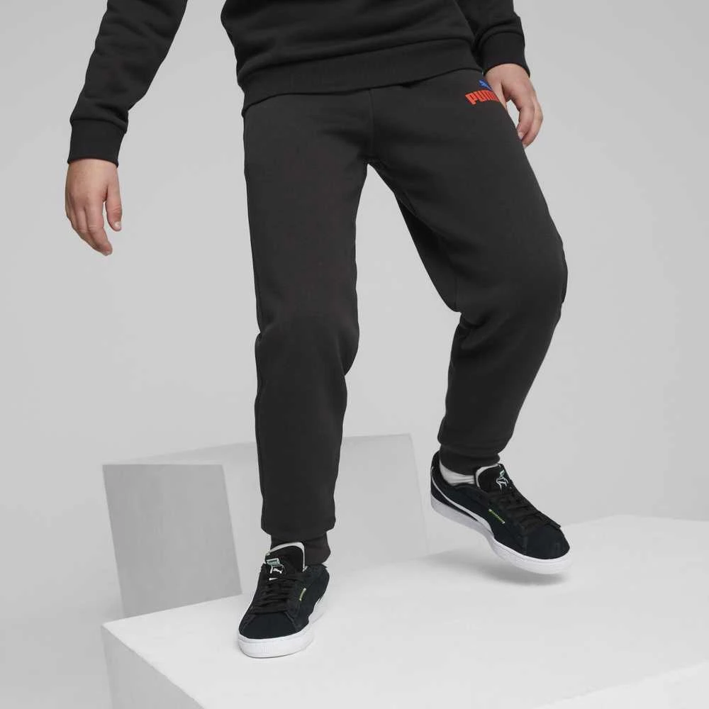 Puma Kelnės Paaugliams Ess + 2 Col Logo Pants Juodas 586988 61