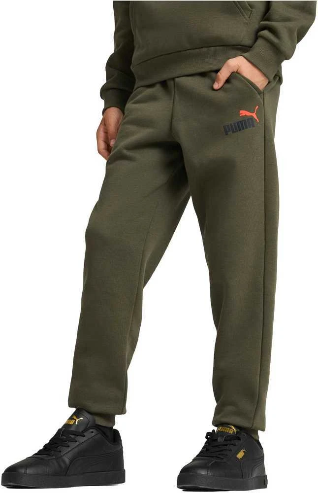 Puma Kelnės Paaugliams Ess + 2 Col Logo Pants Fl Khaki 586988 77
