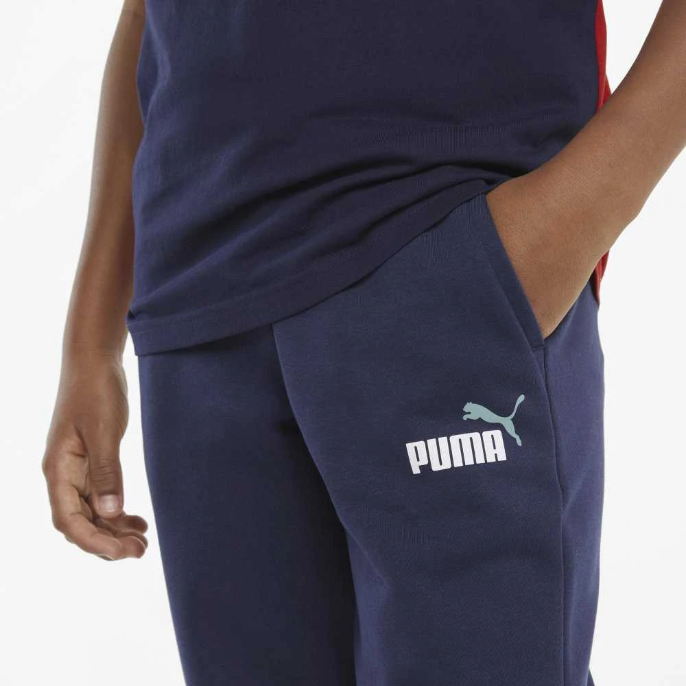 Puma Kelnės Paaugliams Ess+ 2 Col Logo Mėlyna 586988 96