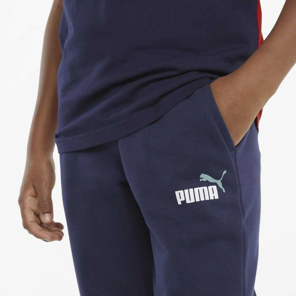 Puma Kelnės Paaugliams Ess+ 2 Col Logo Mėlyna 586988 96