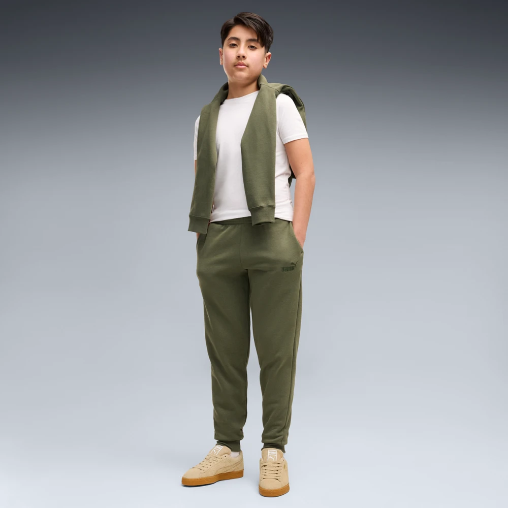 Puma Kelnės Paaugliams Ess No.1 Logo Sweatpants Fl Žalias 684912 86