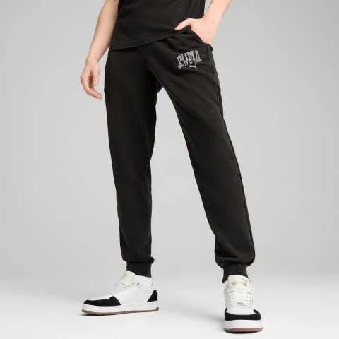 Puma Kelnės Vyrams Class Washed Sweatpants Juodas 684642 01
