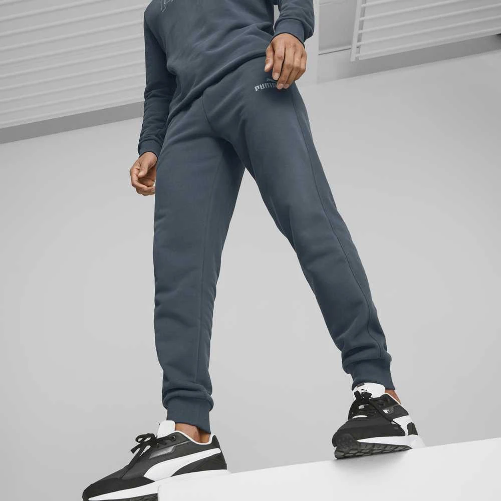 Puma Kelnės Vyrams Ess Elevated Sweatpants Mėlyna 673388 16