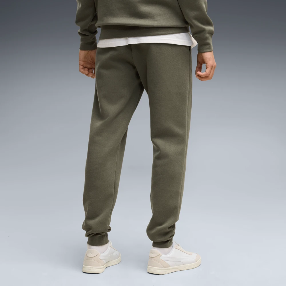 Puma Kelnės Vyrams Ess No. 1 Logo Sweatpants Fl Steel Žalias 682607 86