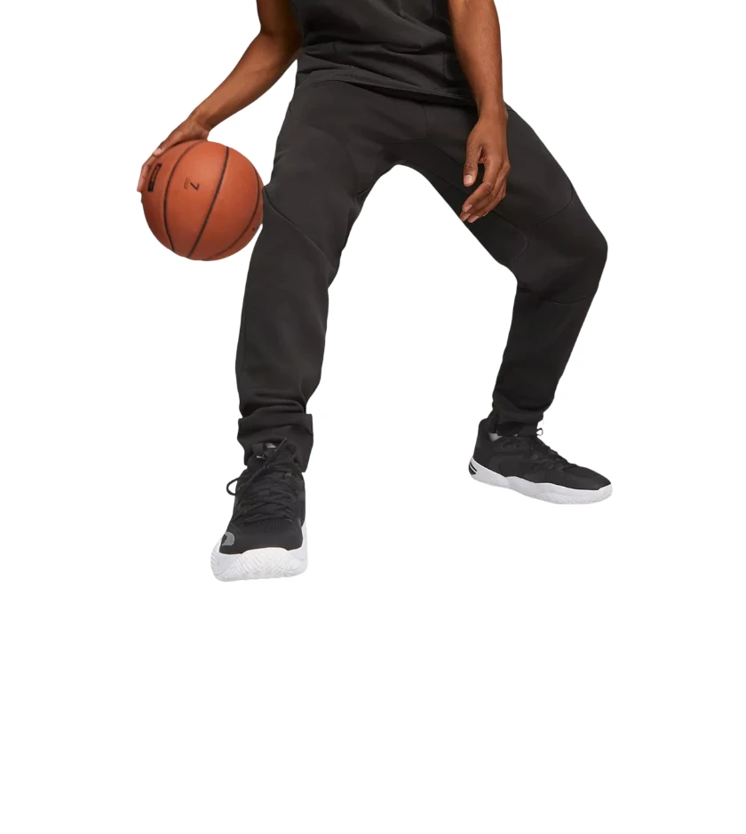 Puma Kelnės Vyrams Hoops Team Dime Pants Juodas 676639 01