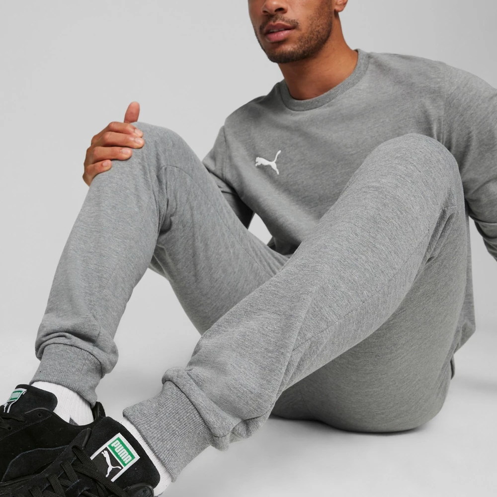 Puma Kelnės Vyrams TeamGoal Casuals Pants Pilkas 658598 33