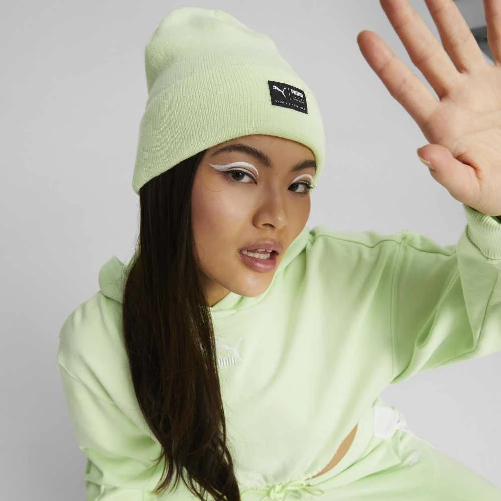 Puma Kepurė Archive Heather Beanie Geltona 021739 21