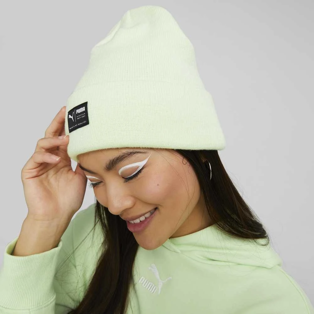 Puma Kepurė Archive Heather Beanie Geltona 021739 21