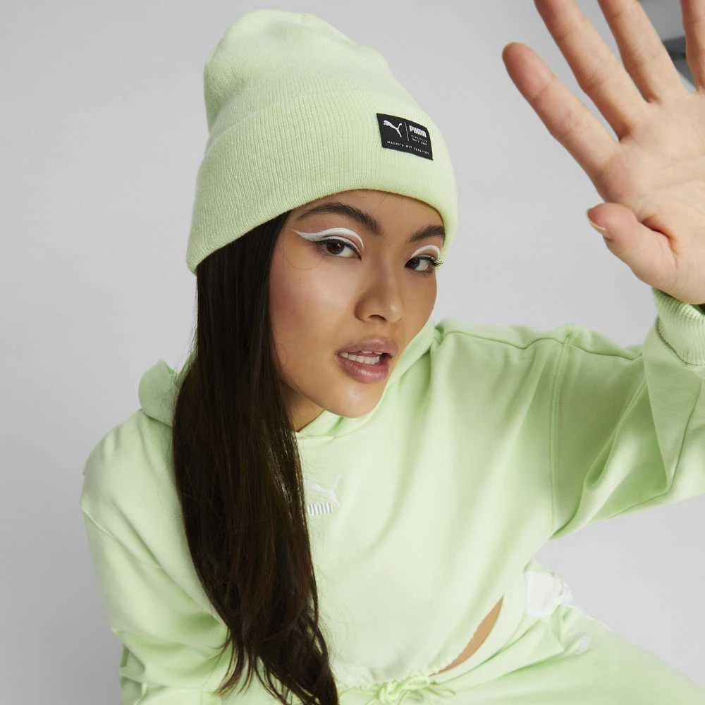 Puma Kepurė Archive Heather Beanie Geltona 021739 21