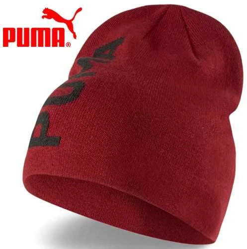 Puma Kepurė Ess Classic Cuffless Beanie Raudona 023433 03