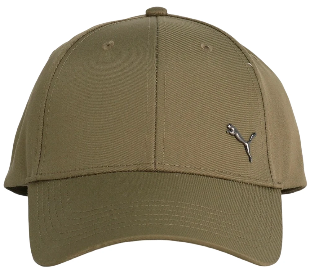 Puma Kepurė Ess Metal Cat Bb Cap Chaki 025994 02