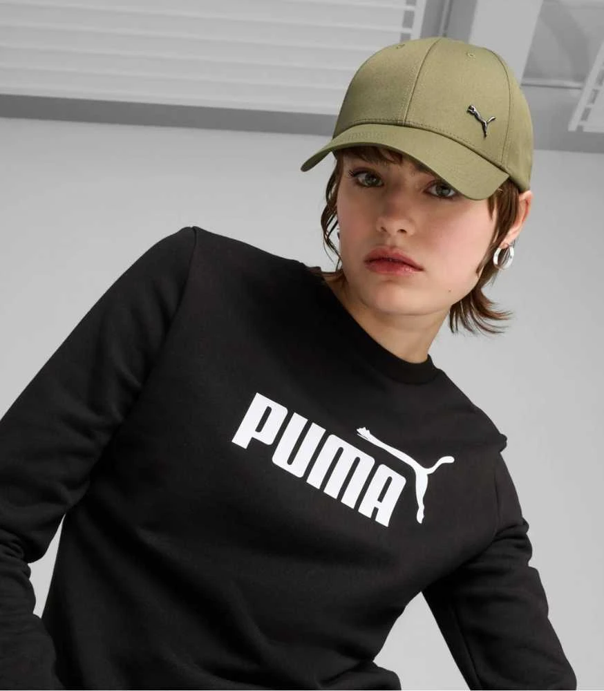 Puma Kepurė Ess Metal Cat Bb Cap Chaki 025994 02