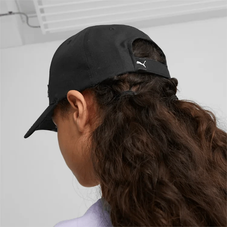 Puma Kepurė Paaugliams Metal Cat Cap Juodas 024549 01