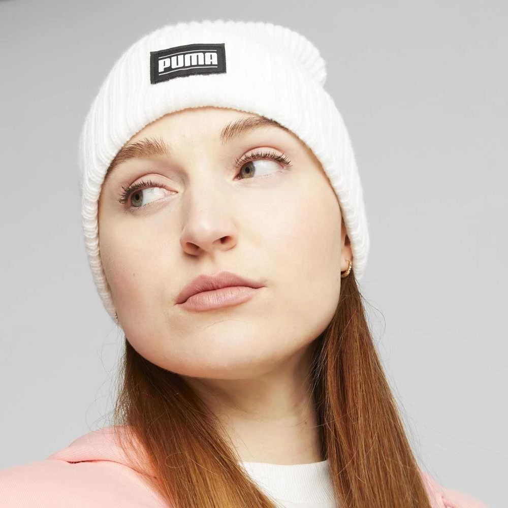 Puma Kepurė Ribbed Classic Cuff Beanie Baltas 024038 06