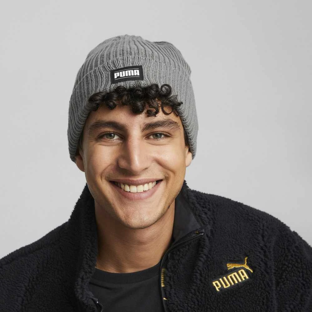 Puma Kepurė Ribbed Classic Cuff Beanie Pilkas 024038 03