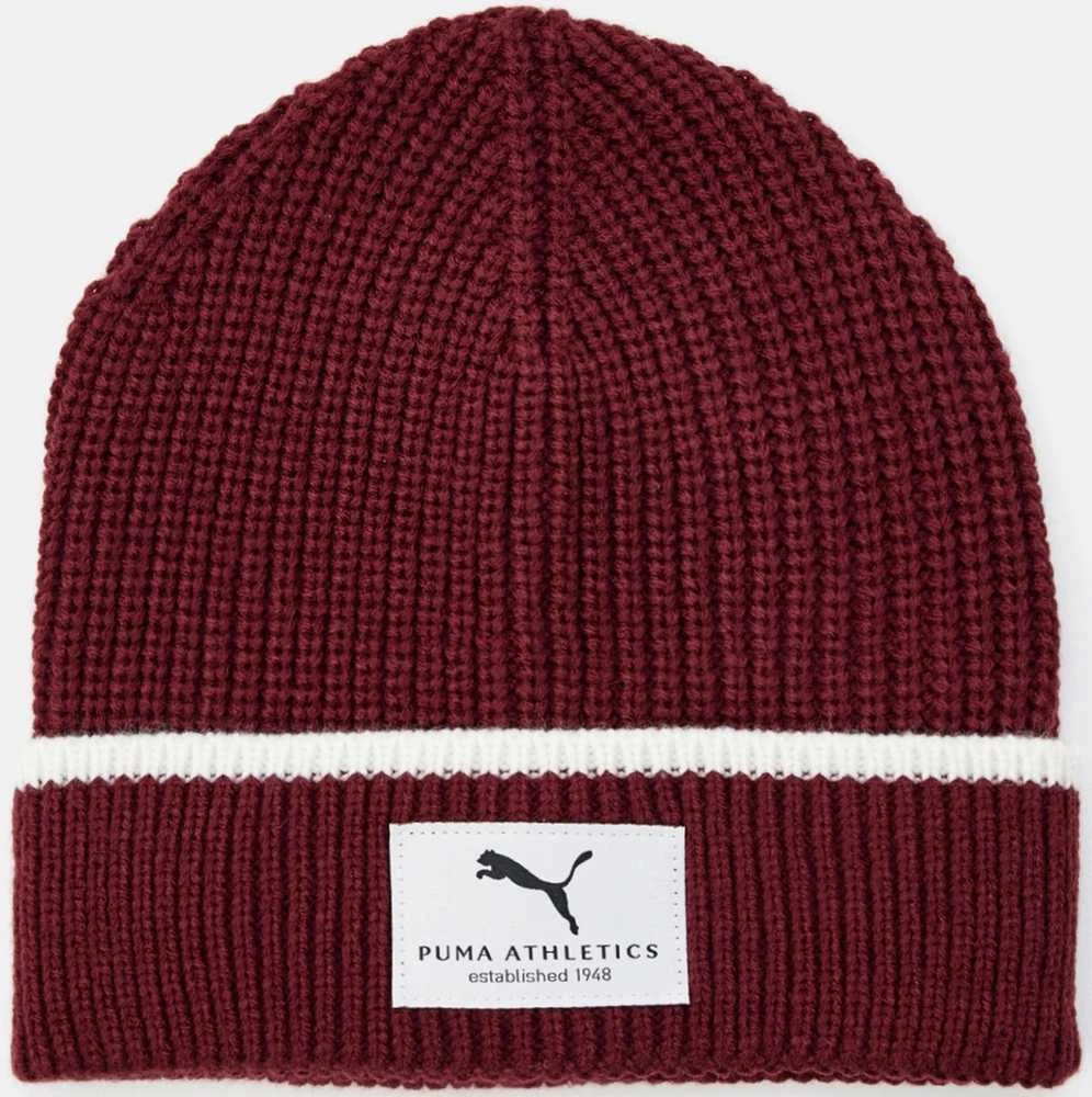 Puma Kepurė Unisex Class Mid Crown Beanie Bordo 026413 02
