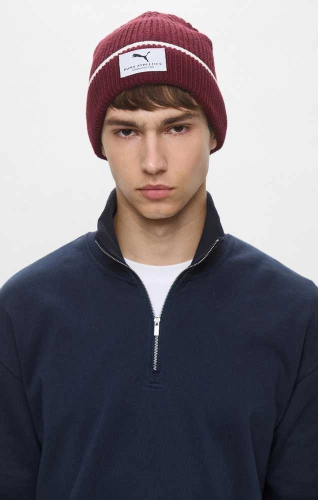 Puma Kepurė Unisex Class Mid Crown Beanie Bordo 026413 02