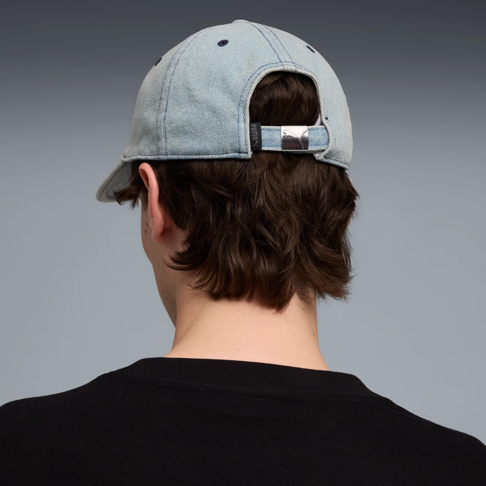 Puma Kepurė Wardrobe Ess Metal Dad Cap Mėlyna 025968 07