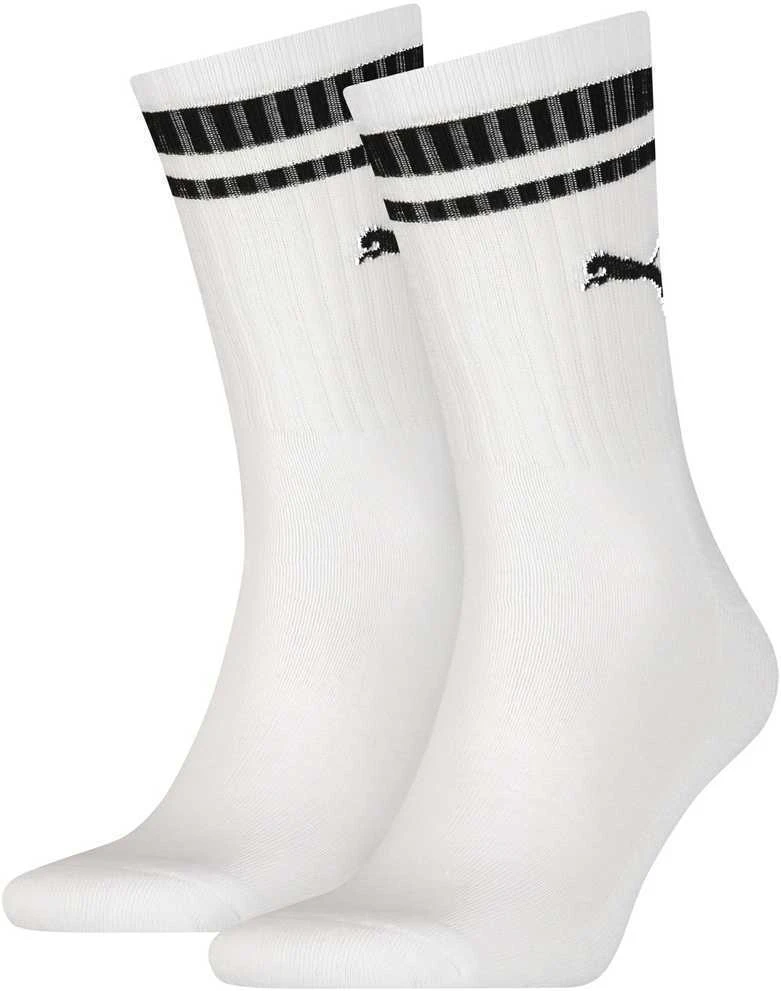 Puma Kojinės Crew Heritag Baltas 907944 02