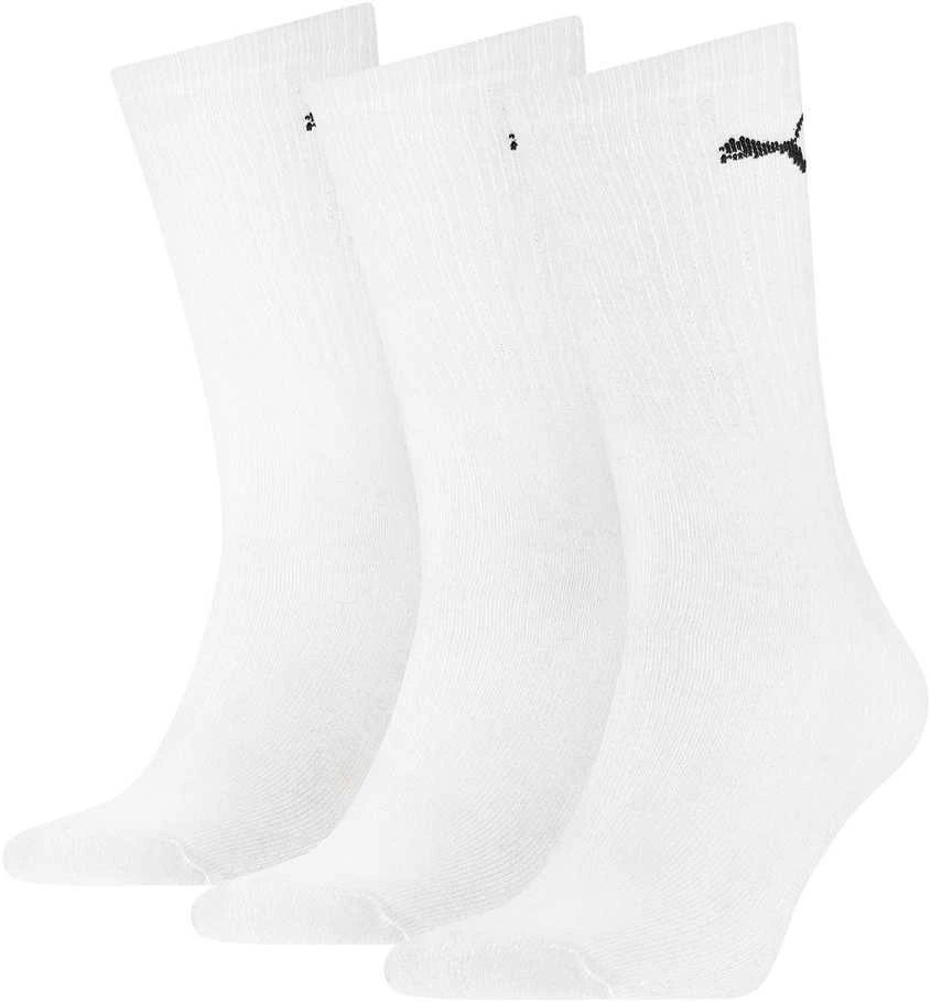 Puma Kojinės Crew Sock 3P Baltas 880355 02