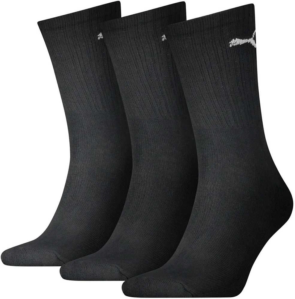 Puma Kojinės Crew Sock 3P Juodas 880355 01