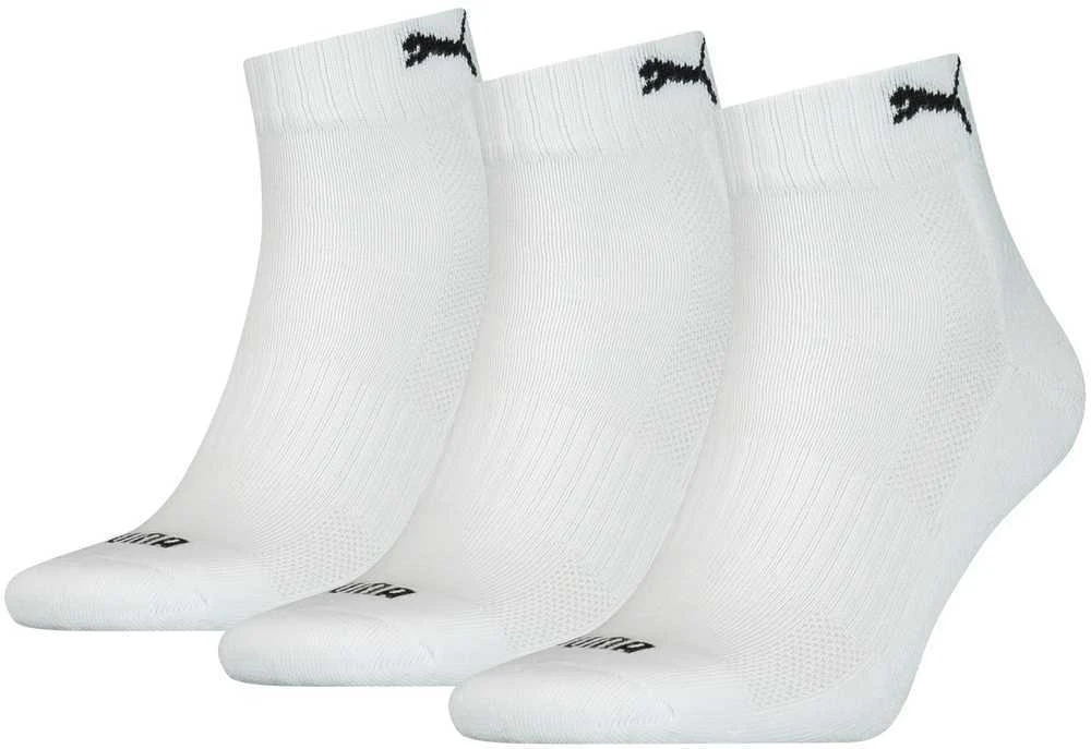Puma Kojinės Cushioned QU Baltas