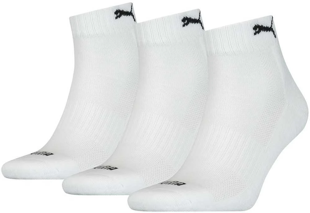 Puma Kojinės Cushioned QU Baltas