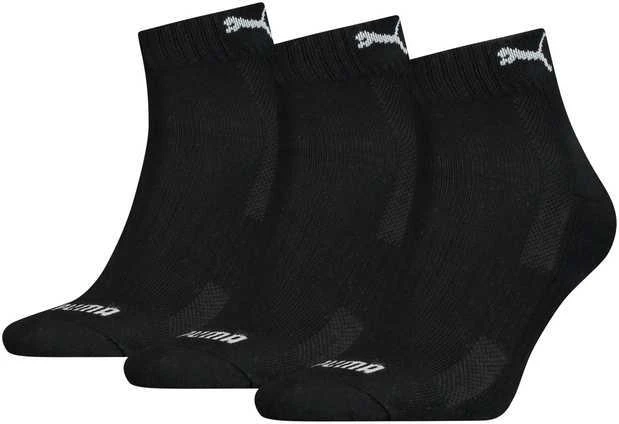 Puma Kojinės Cushioned QU Juodas