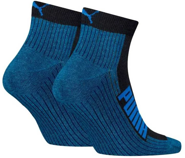 Puma Kojinės Unisex Bwt Juodas Mėlyna 938583 02
