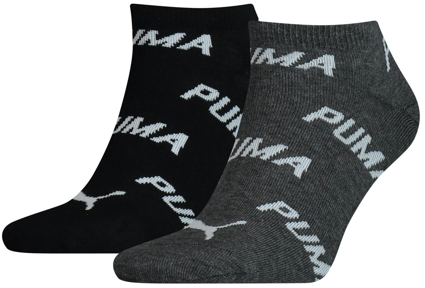 Puma Kojinės Unisex Bwt Juodas Pilkas 907947 01