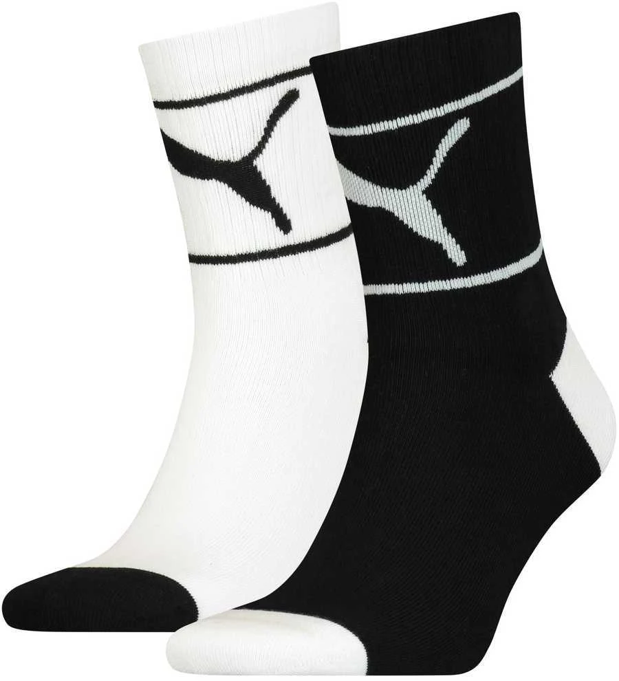 Puma Kojinės Unisex Chill Juodas Baltas 935276 01