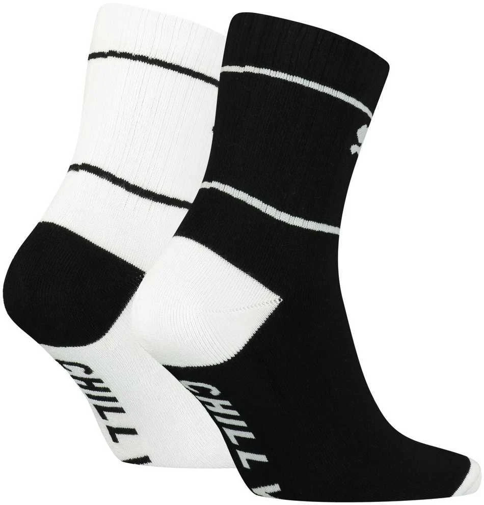 Puma Kojinės Unisex Chill Juodas Baltas 935276 01