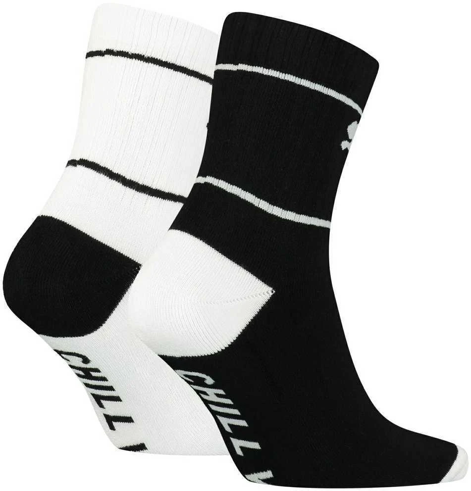 Puma Kojinės Unisex Chill Juodas Baltas 935276 01