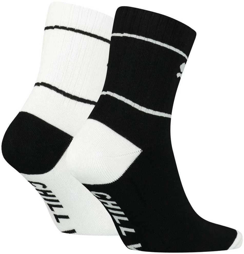 Puma Kojinės Unisex Chill Juodas Baltas 935276 01