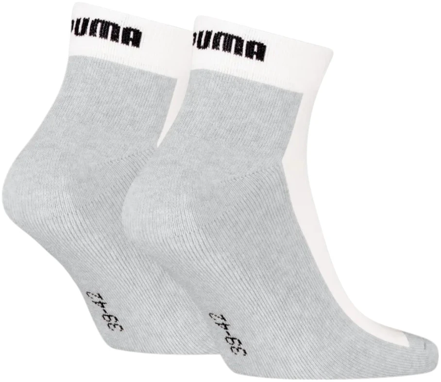 Puma Kojinės Unisex Elements Baltas Pilkas 938991 01