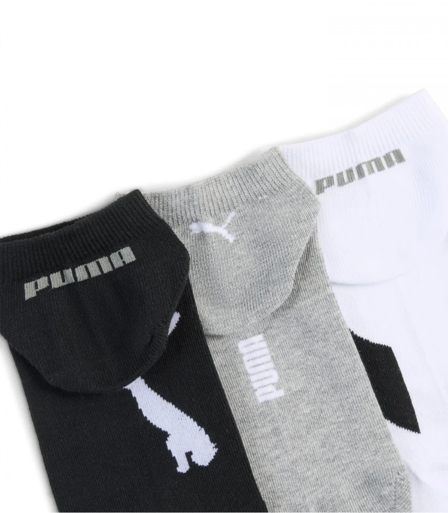 Puma Kojinės Unisex Lifes Baltas Gray Juodas 938625 02