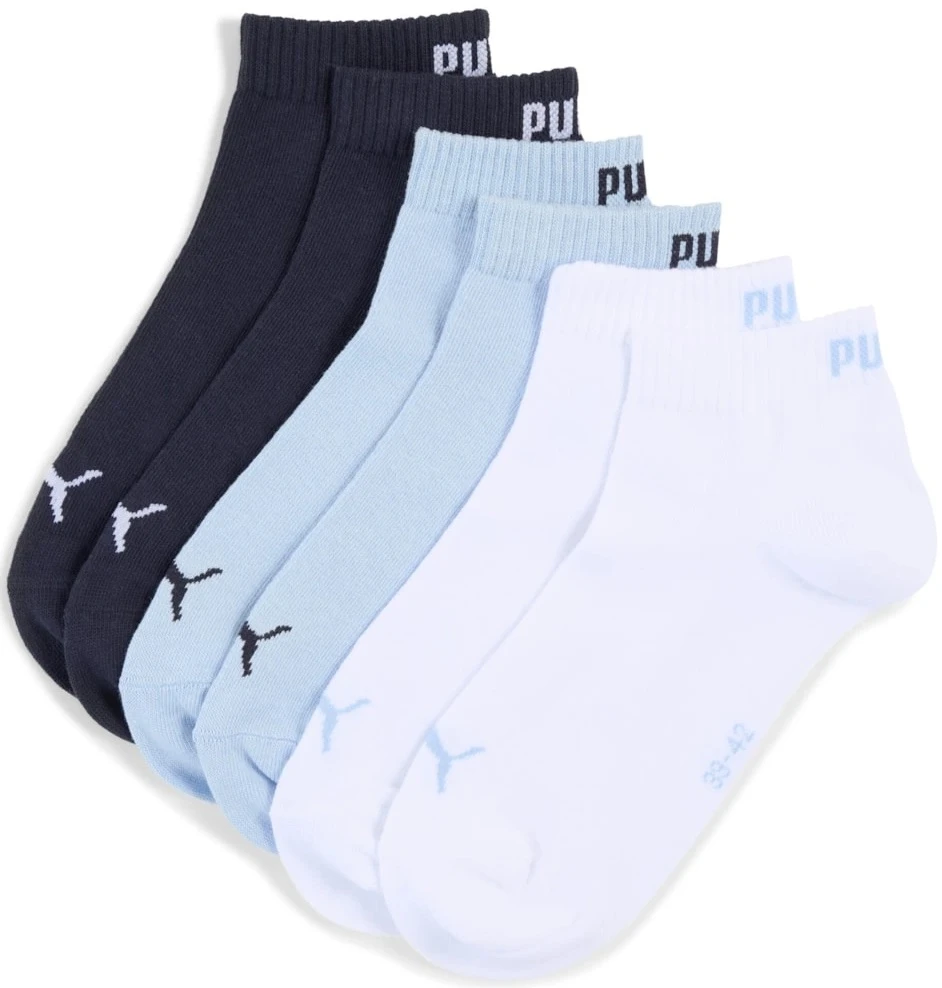 Puma Kojinės Unisex Quarter Baltas Mėlyna 938589 25