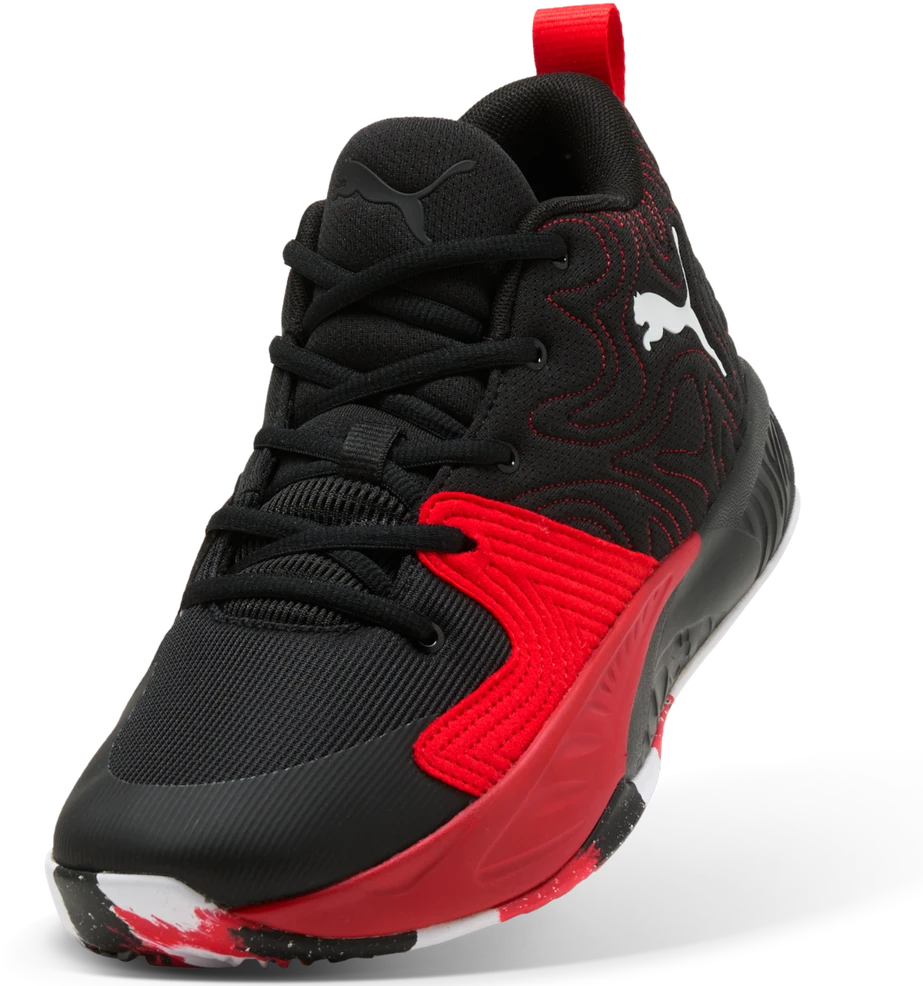 Puma Krepšinio Avalynė Vyrams Court Pro 3 Raudona Juodas 313830 06