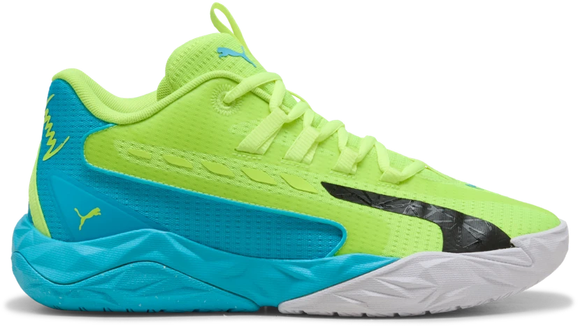 Puma Krepšinio Avalynė Vyrams Dagger 2 Geltona Rožinė Light Mėlyna 312748 05