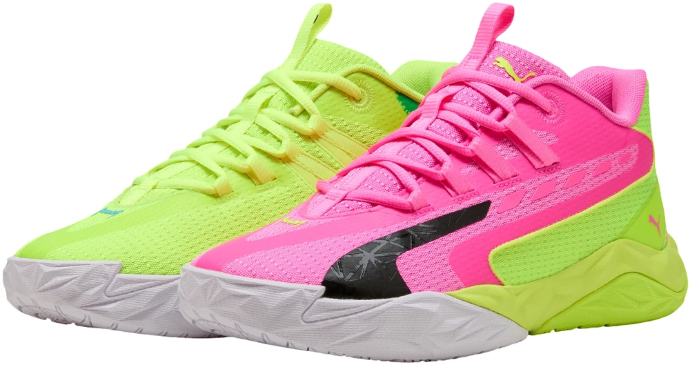Puma Krepšinio Avalynė Vyrams Dagger 2 Geltona Rožinė Light Mėlyna 312748 05