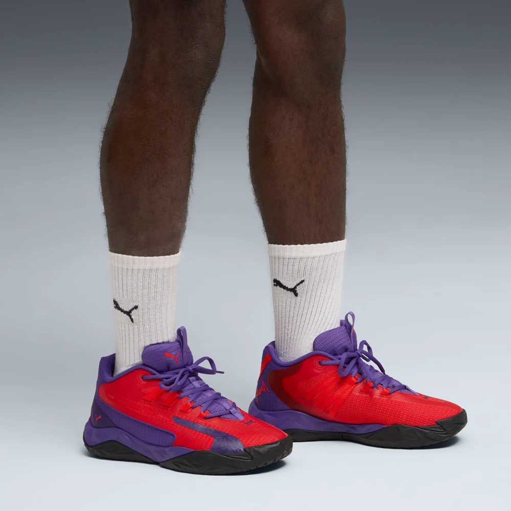Puma Krepšinio Avalynė Vyrams Dagger 2 Raudona Violetinė 312748 01