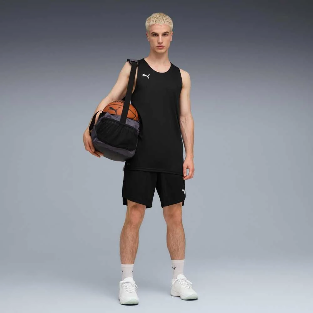 Puma Krepšinio Marškinėliai Vyrams TeamJaws Starter Jersey Juodas 685363 01