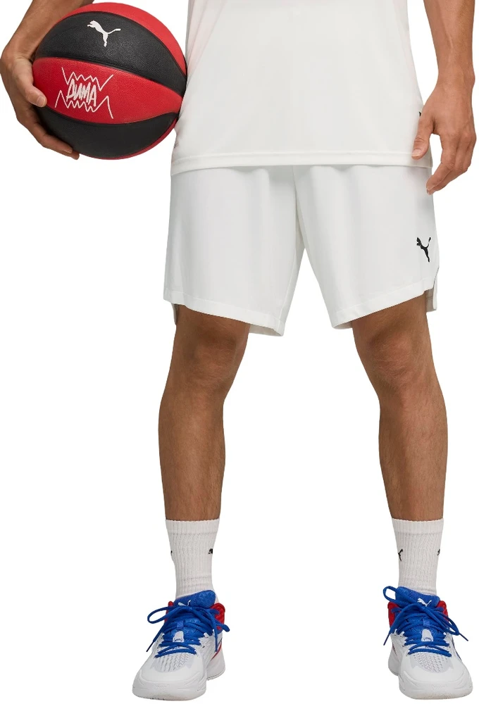 Puma Krepšinio Šortai Vyrams TeamJaws Starter Baltas 685364 02
