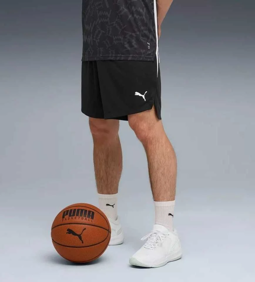 Puma Krepšinio Šortai Vyrams TeamJaws Starter Juodas 685364 01