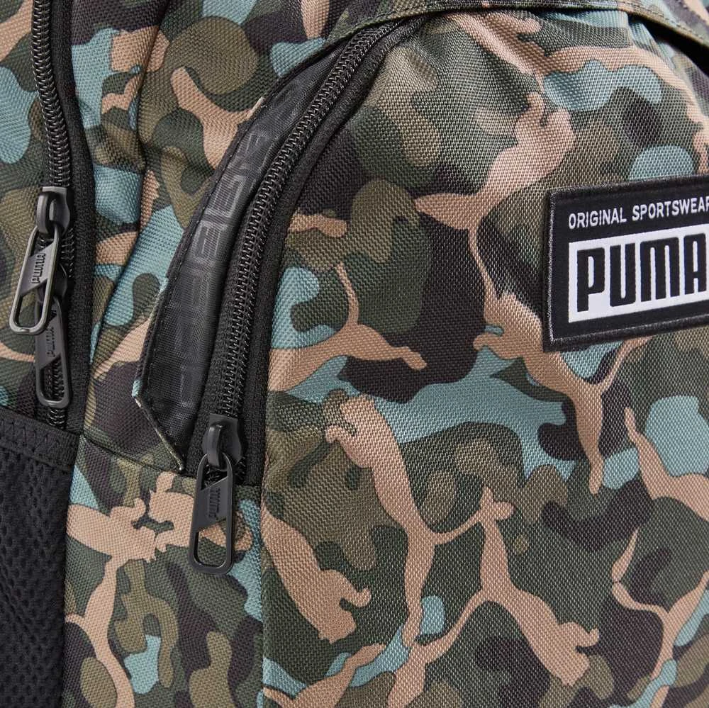 Puma Kuprinė Academy Backpack Myrtl Žalias Camo 079133 13